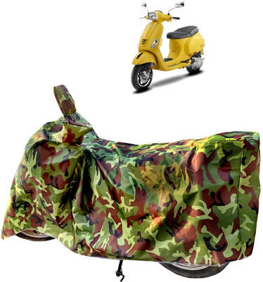 Horseyaart Two Wheeler Cover for Vespa(Vespa SXL 125, Green)