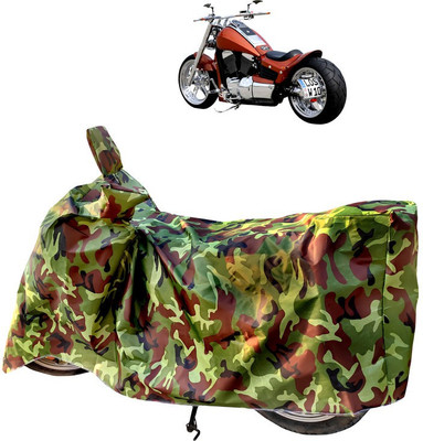 Horseyaart Two Wheeler Cover for Suzuki(intruder 150, Green)
