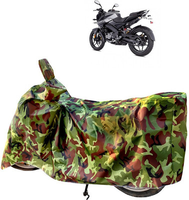 Horseyaart Two Wheeler Cover for Bajaj(Pulsar 160 NS DTS-i, Green)