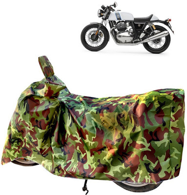 Horseyaart Two Wheeler Cover for Royal Enfield(Continental GT, Green)