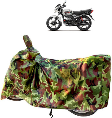 Horseyaart Two Wheeler Cover for Hero(Passion Pro i3S, Green)