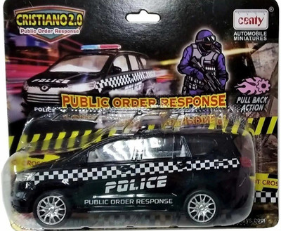 VD TOY'S POLICE CAR BLACK(Black, Pack of: 1)
