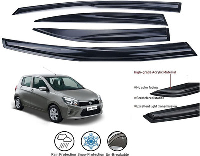 JEET ENTERPRISES For Non-convertibles Front, Rear Wind Deflector(Tinted Maruti Celerio)