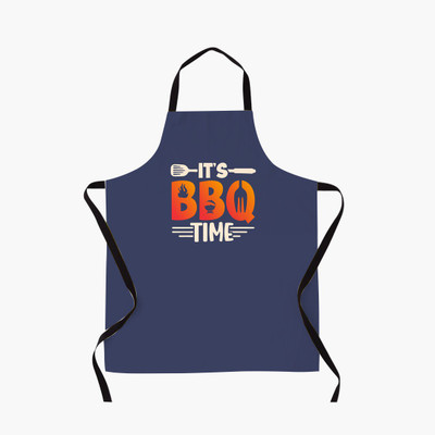 VULPIX Blended Home Use Apron - Free Size(Dark Blue, Single Piece)