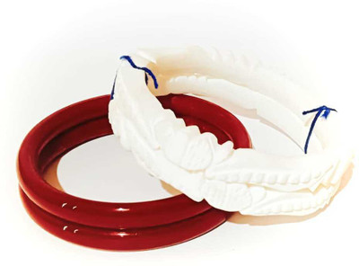 SHAKHA POLA Plastic Bangle Set(Pack of 4)