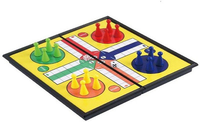 Shyam Creation 2 in 1 Magnetic Game Ludo Snakes and ladders Games || Fun Games Board Game Board Game Accessories