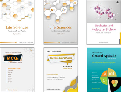 Pathfinder Academy CSIR-JRF-NET Life Sciences Six Book Combo Set  - CSIR-JRF-NET Life Sciences(English, Paperback, Pranav Kumar, Usha Mina)