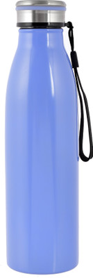 KUBER INDUSTRIES 750 ml Steel Bottle(Pack of 1, Blue)