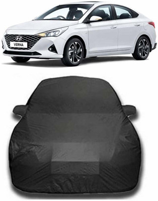 TECHEL Car Cover For Hyundai Verna(Grey, For 2009 Models)