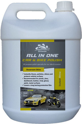 uniwax Liquid Car Polish for Metal Parts(1000 ml, Pack of 1)
