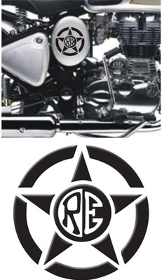 STANDARD Sticker & Decal for Bike(Black)