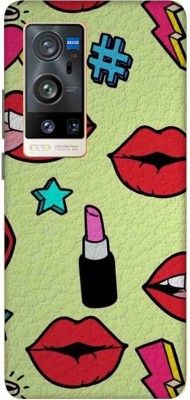 NDCOM Back Cover for VIVO X60 Pro+ Makeup Wallpaper Art Printed(Multicolor, Hard Case, Pack of: 1)