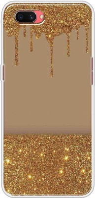 Jaipur Print Hub Back Cover for Oppo A3s(Gold, Flexible, Silicon, Pack of: 1)