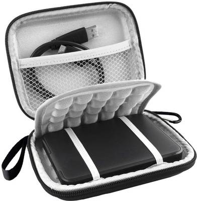 StealODeal Pouch for Seagate, Toshiba, WD, Sony, Transcend, Lenovo, HP & Hitachi 2.5 HDD External Hard Disk Case