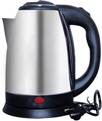 PRATYANG Best Collection Fast Boiling Tea Kettle Cordless Beverage Maker(2 L, Silver , Black)