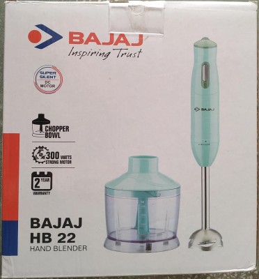 BAJAJ HB 22 300 W Hand Blender(GREEN)