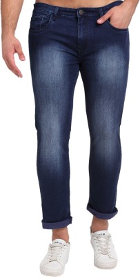 GLOBAL REPUBLIC Jean for Women Regular Fit Denim Jeans Mid Rise Dark Blue Jeans Regular Men Blue Jeans