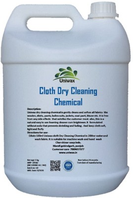 uniwax Cloth Dry Cleaning Chemical 5L Multi-Fragrance Liquid Detergent(5 kg)