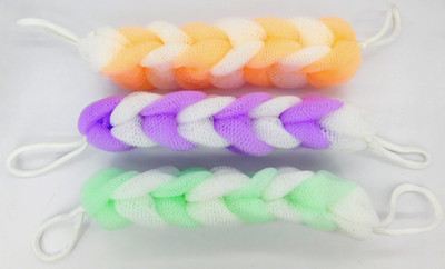 Yashoda Lining Store Loofah(Pack of 3, Multicolor)
