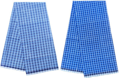 AHMADUN Checkered Multicolor Lungi