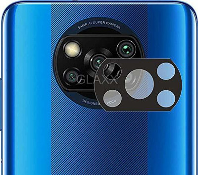 welldesign Back Camera Lens Glass Protector for POCO X3 Pro, POCO X3Pro(Pack of: 1)