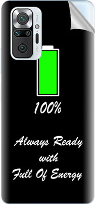 tiddler Xiaomi Redmi Note 10 Pro Mobile Skin(Black)