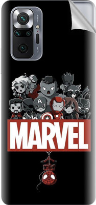 Snooky Xiaomi Redmi Note 10 Pro Max Mobile Skin(Black)