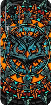 LAMHA Vivo X60 Pro, vivo x60 pro Mobile Skin(Ultra Super Mighty Owl With High Matte Finish., Mobile Skin (Back+Side+Camera))