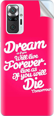 tiddler Xiaomi Redmi Note 10 Pro Mobile Skin(Pink)