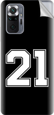 tiddler Xiaomi Redmi Note 10 Pro Max Mobile Skin(Black)
