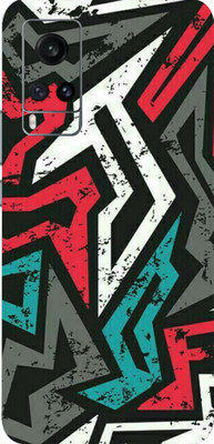 LAMHA Vivo X60, vivoX60 Mobile Skin(Ultra Super Mad Angle With High Matte Finish., Mobile Skin (Back+Side+Camera))