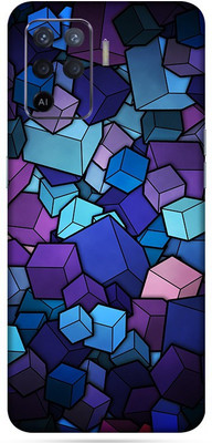 WeCre8 Skin's Reno 5 Lite Mobile Skin(Multicolor)