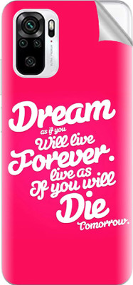 Snooky Xiaomi Redmi Note 10 Mobile Skin(Pink)
