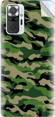 Snooky Xiaomi Redmi Note 10 Pro Mobile Skin(Green)
