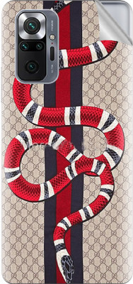 Snooky Xiaomi Redmi Note 10 Pro Mobile Skin(Red)