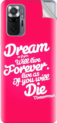 tiddler Xiaomi Redmi Note 10 Pro Max Mobile Skin(Pink)