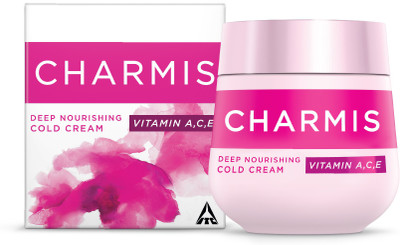 Charmis Deep Nourishing Cold Cream with Vitamin C, A & E, for Glowing & Moisturized Skin(200 ml)