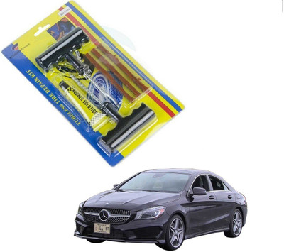 AuTO ADDiCT Car 6 Pieces Tool Safety With 3 Strip Tubeless Tyre Puncture Repair Kit For Mercedes Benz CLA-Class Tubeless Tyre Puncture Repair Kit