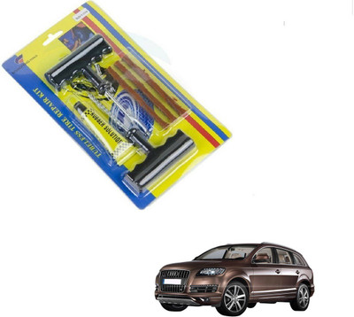 AuTO ADDiCT Car 6 Pieces Tool Safety With 3 Strip Tubeless Tyre Puncture Repair Kit For Audi Q7 Tubeless Tyre Puncture Repair Kit
