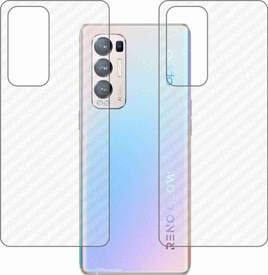 TELTREK Back Screen Guard for OPPO RENO PRO PLUS 5G(Pack of 2)