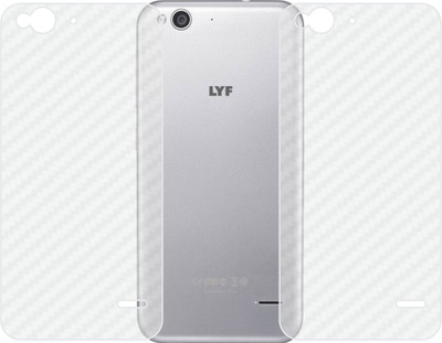 TELTREK Back Screen Guard for JIO LYF WATER 3(Pack of 2)