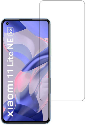 ISAAK Tempered Glass Guard for Xiaomi Mi 11 Lite NE 5G(Pack of 1)