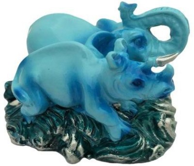 Kesar Zems Decorative Showpiece  -  7 cm(Polyresin, Blue)