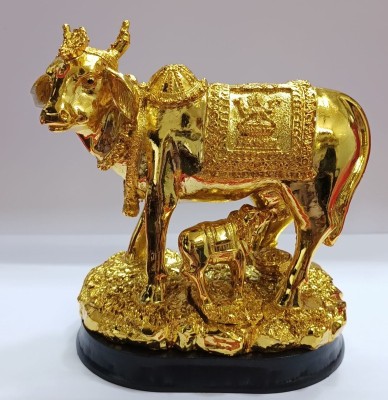 Kesar Zems Decorative Showpiece  -  14 cm(Polyresin, Gold)