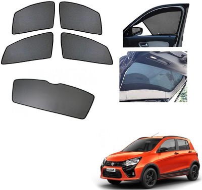 AuTO ADDiCT Side Window, Rear Window Sun Shade For Maruti Suzuki Celerio(Black)