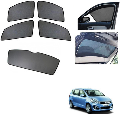 AuTO ADDiCT Side Window, Rear Window Sun Shade For Maruti Suzuki Ertiga(Black)