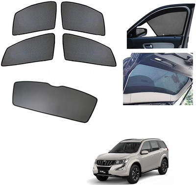 AuTO ADDiCT Side Window, Rear Window Sun Shade For Mahindra XUV 500(Black)