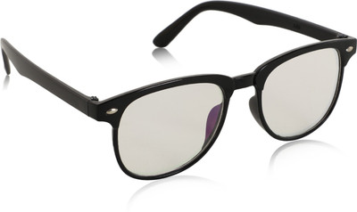Alchiko Round, Wayfarer Sunglasses(For Men & Women, Clear)