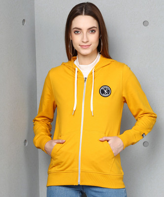 METRONAUT Full Sleeve Solid Women Sweatshirt