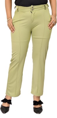 FNOCKS Regular Fit Girls Green Trousers